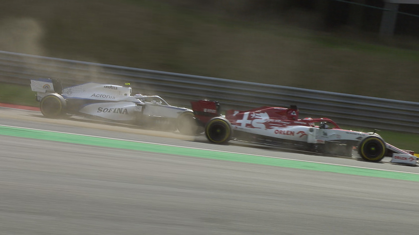 2020 Belgian Grand Prix: Raikkonen's brave Pouhon pass around Latifi