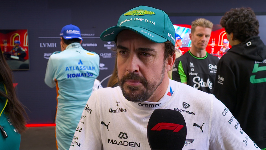 Alonso: ‘We tried something different – it didn’t work, but at least we tried’