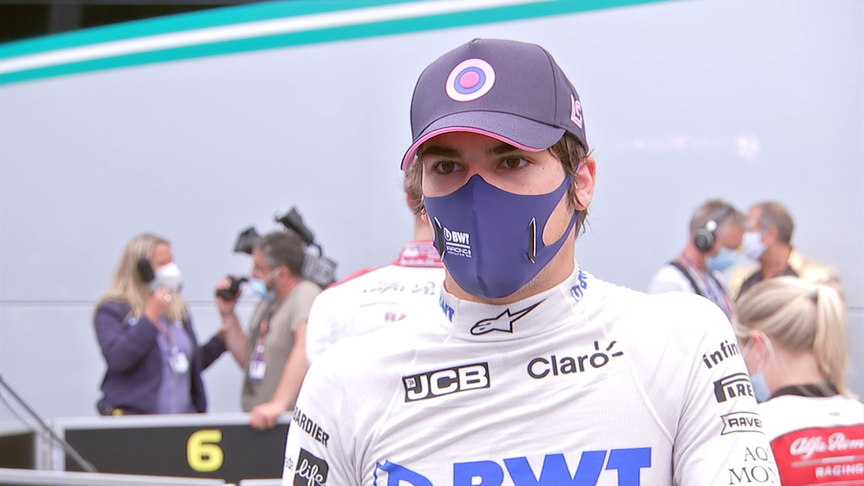 Lance Stroll describes his 'crazy last lap' battle with Ricciardo