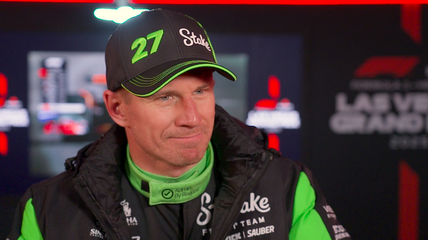 P11 Hulkenberg laments last corner problem in Las Vegas qualifying