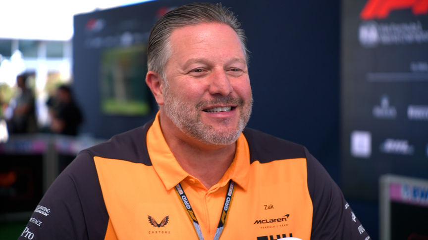 Zak Brown: McLaren's battle with Alpine for P4 will be 'a nail-biter'