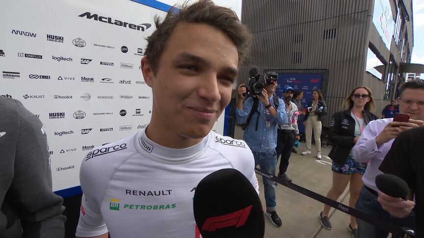 Lando Norris: Productive day despite some mistakes