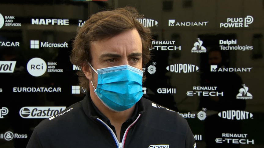 Fernando Alonso: Alpine car set-up must be 'conventional' due to weather uncertainty at Russian GP