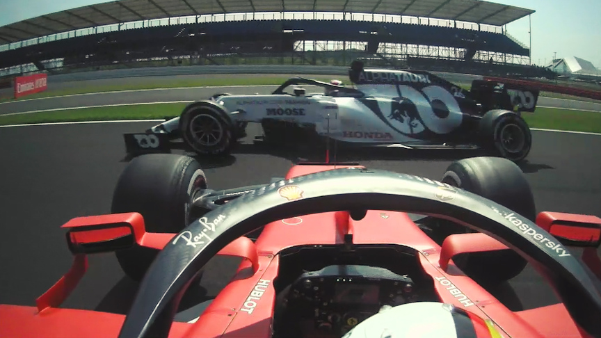 70th Anniversary Grand Prix: First lap onboards