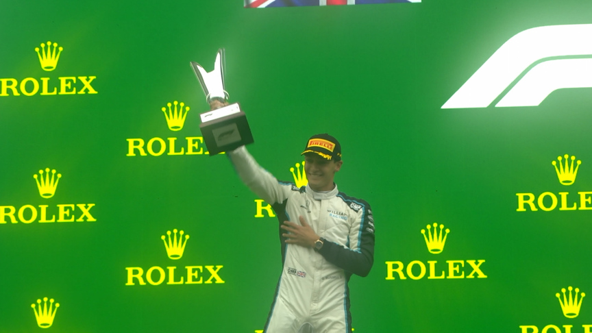 2021 Belgian Grand Prix: Russell celebrates first-ever Formula 1 podium