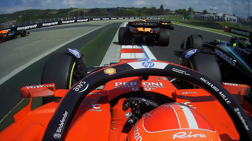 2024 Hungarian Grand Prix: Best race start onboards