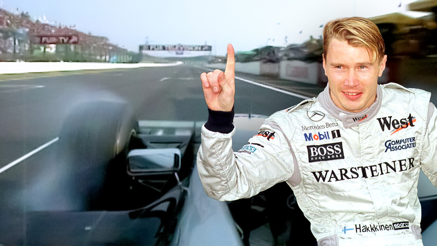Iconic Mika Hakkinen onboards 