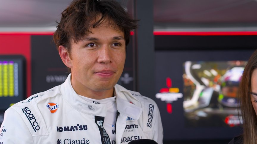 ‘The goal was to get Carlos into Q2 and he got that so box ticked’ – Albon