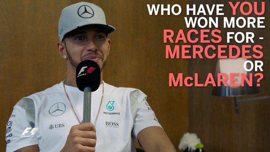 Grill the Grid - Lewis Hamilton