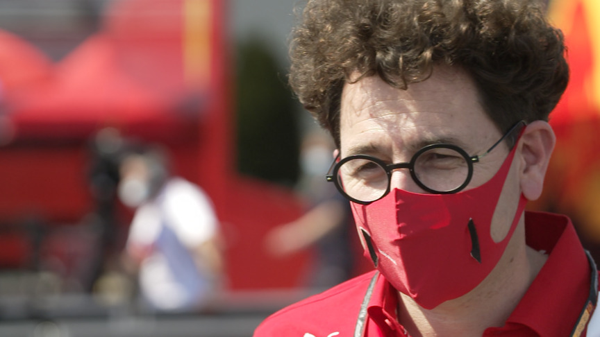 Mattia Binotto: Ferrari's performance will be 'not as bad as Spa'