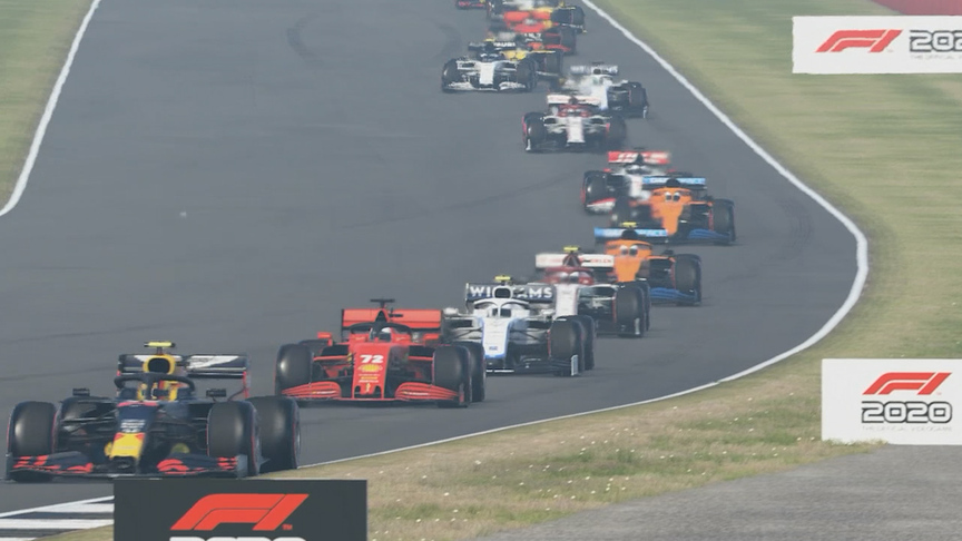 F1 Esports Virtual GP Round 2: Great Britain Sprint Race replay