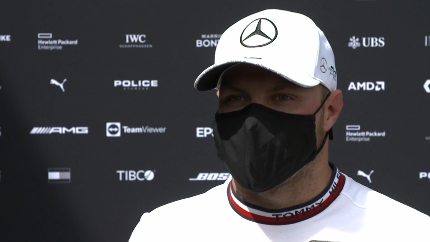 Valtteri Bottas felt 'comfortable and pretty fast' at French GP practice