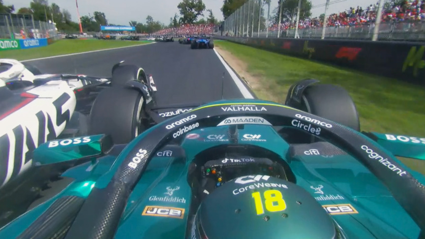 2025 Italian Grand Prix: Ocon hit with a penalty for forcing Stroll off track