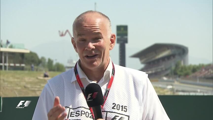 Turn analysis in Spain as chosen by Pastor Maldonado