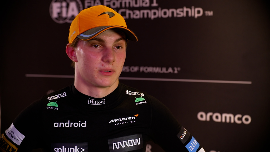 Piastri admits he ‘pushed a little bit hard on the last lap’ after seeing his lap time deleted