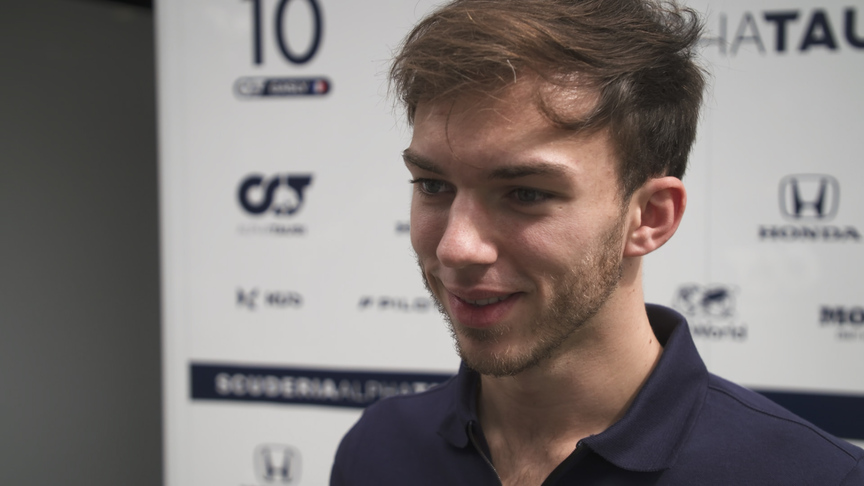 Pierre Gasly: 'Excited to see what we can do with this car'
