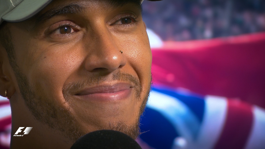 Lewis Hamilton reflects on winning his 4th world title