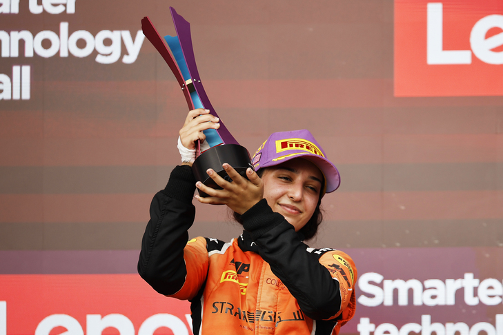 F1 ACADEMY RACE 2: Hamda Al Qubaisi wins from pole in Austin