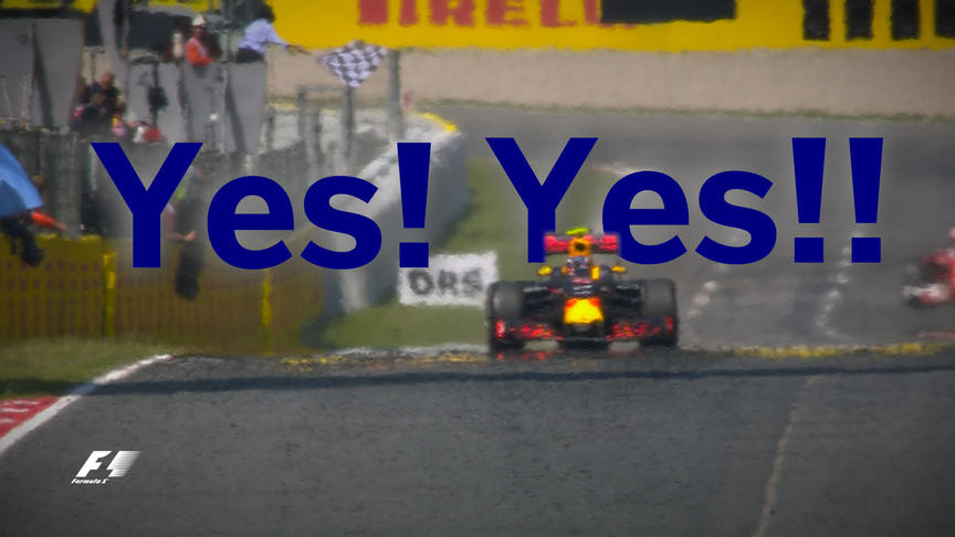 Say what team radio - Spain 2016 - Verstappen