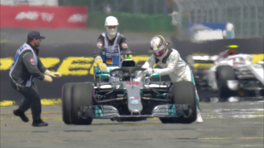 QUALIFYING: Emotional Hamilton eliminated after Q1 failure