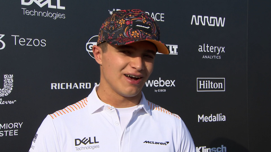 Lando Norris: 'It's not been a great day for us' in Mexico