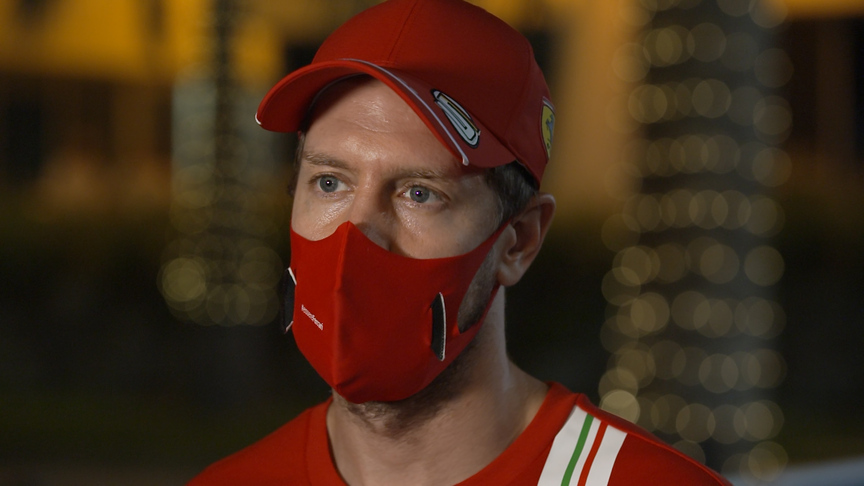 Sebastian Vettel afraid Sakhir Outer Track 'won't be kind' to Ferrari