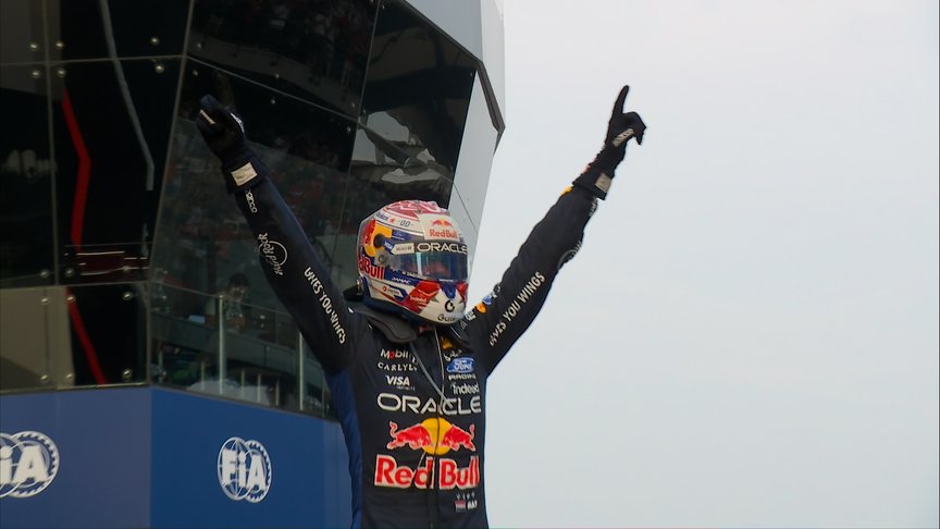 2026 Bahrain Grand Prix: Verstappen crosses the line to take his first win of the season