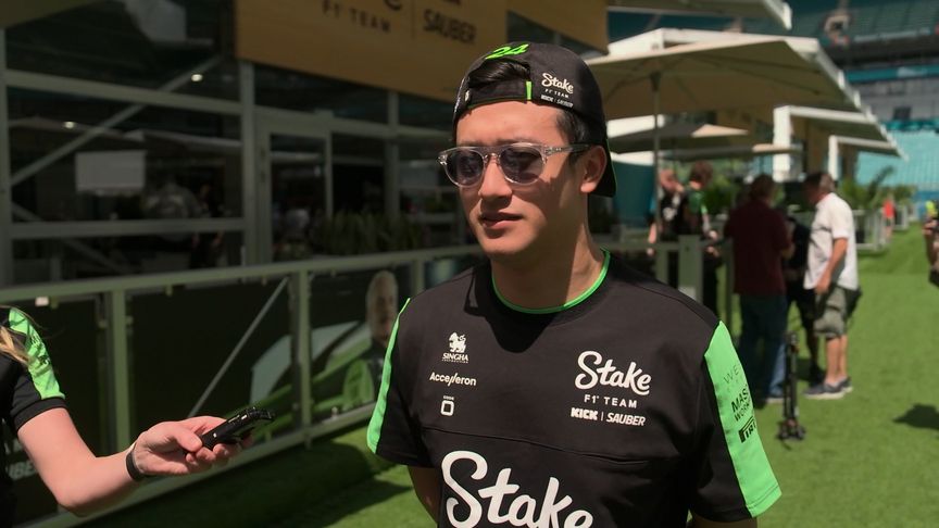 Zhou Guanyu: With such 'fine margins' between teams Kick Sauber 'need to be taking the opportunities' 