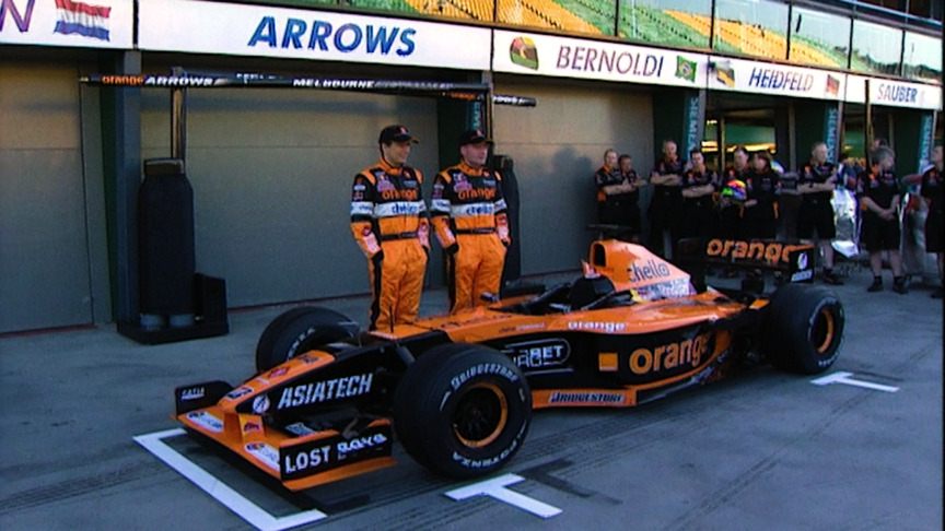 Bernoldi's time alongside Verstappen at Arrows