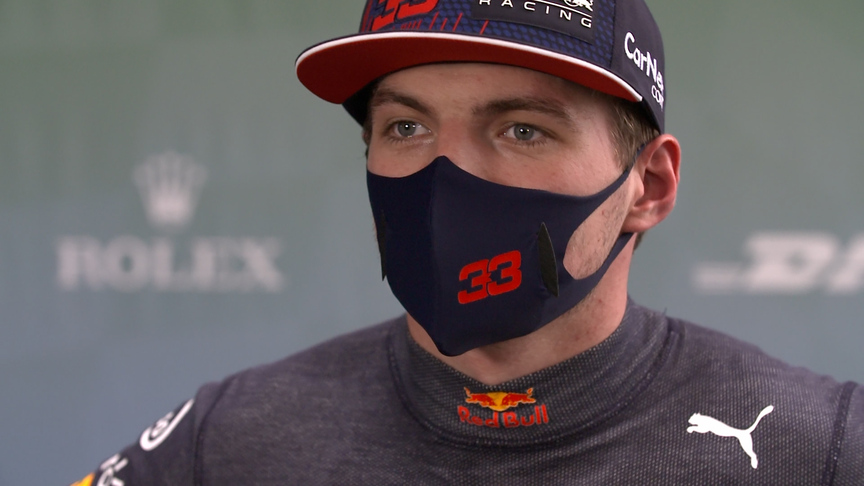 Max Verstappen 'happy' with P2 after 'tricky' qualifying in Brazil