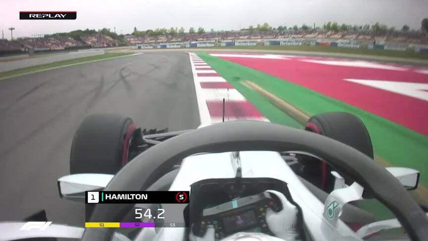 ONBOARD: Lewis Hamilton's Spain pole lap