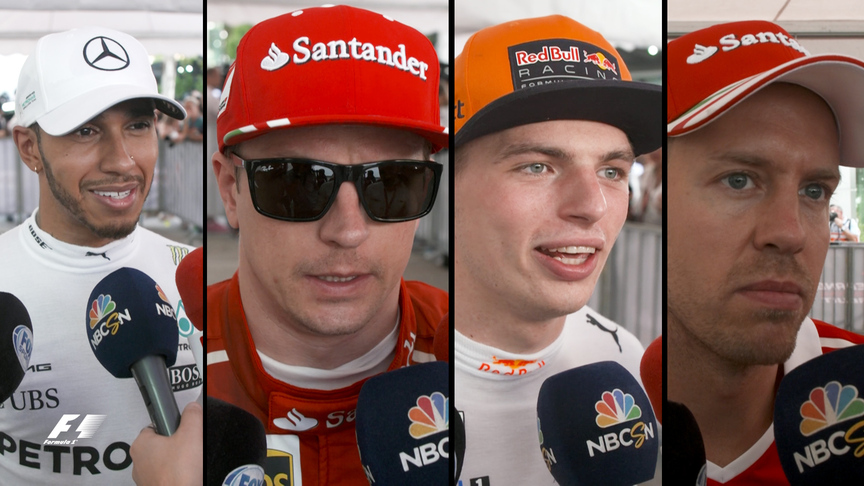 Drivers report back after qualifying in Malaysia