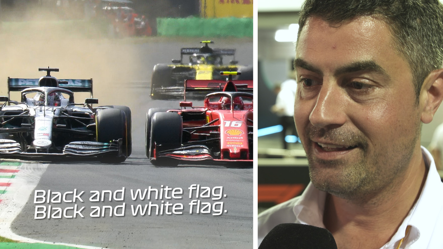 Michael Masi & F1 drivers discuss black and white flag rules