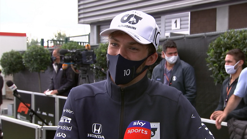 Pierre Gasly experienced 'intense' race for P8 at Belgian Grand Prix