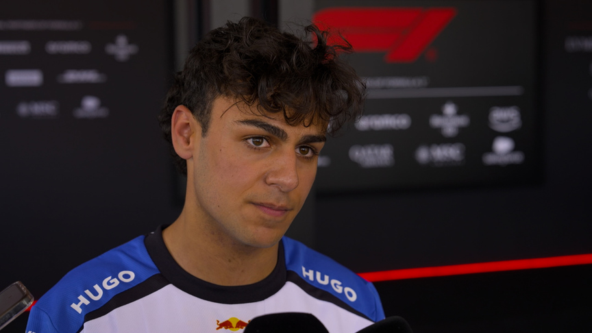 Arvid Lindblad qualifies P9 for his first home grand prix