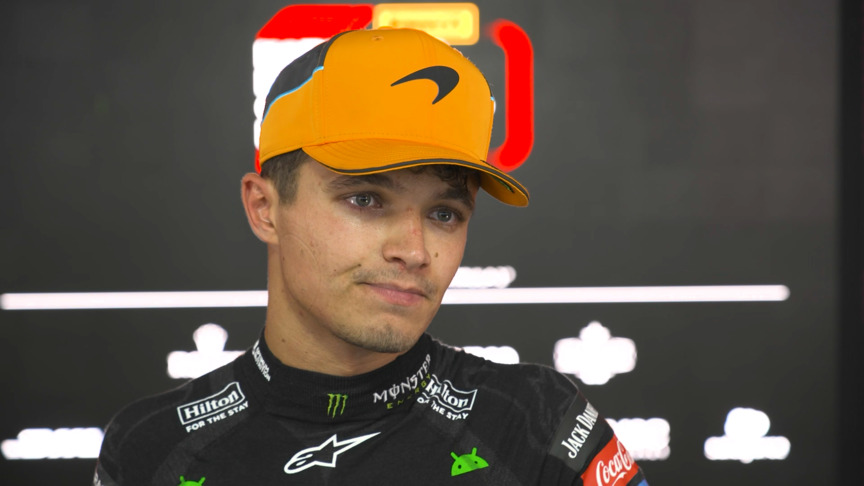 Lando Norris: 'I can't be happy with third'