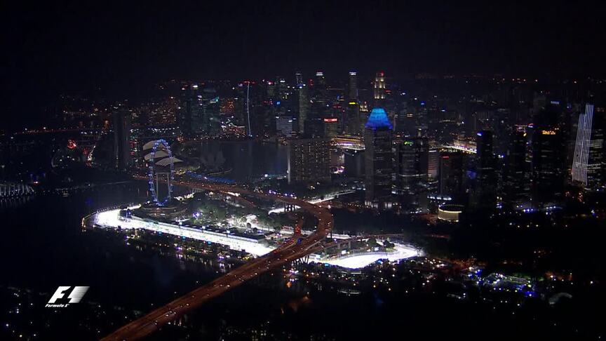 A bird's eye view of Singapore
