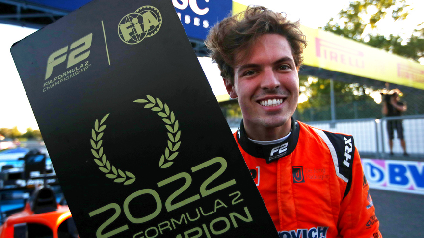 ‘I have no words’ – The moment Felipe Drugovich clinched the 2022 Formula 2 championship title at Monza