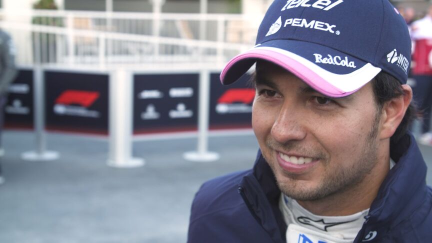 Sergio Perez: 'A great starting place' for the race