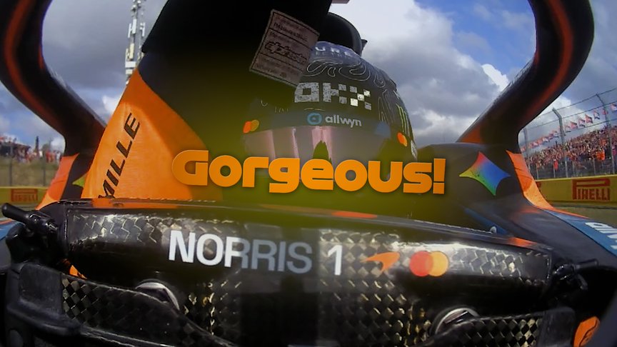2026 Dutch Grand Prix: Norris crosses the line to take victory at Zandvoort