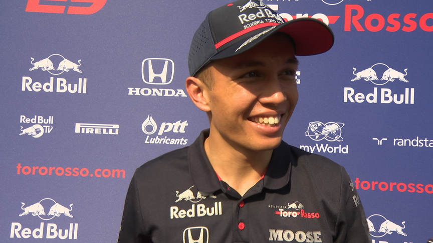 Alexander Albon: It was like having 'hairdryers in your face'