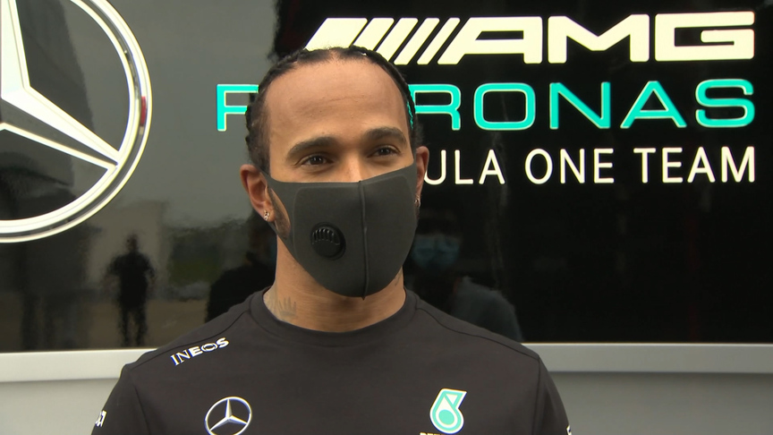 'Quite a difficult day' but 'not a disaster' admits Lewis Hamilton