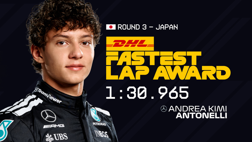 DHL Fastest Lap Award – 2025 Japanese Grand Prix