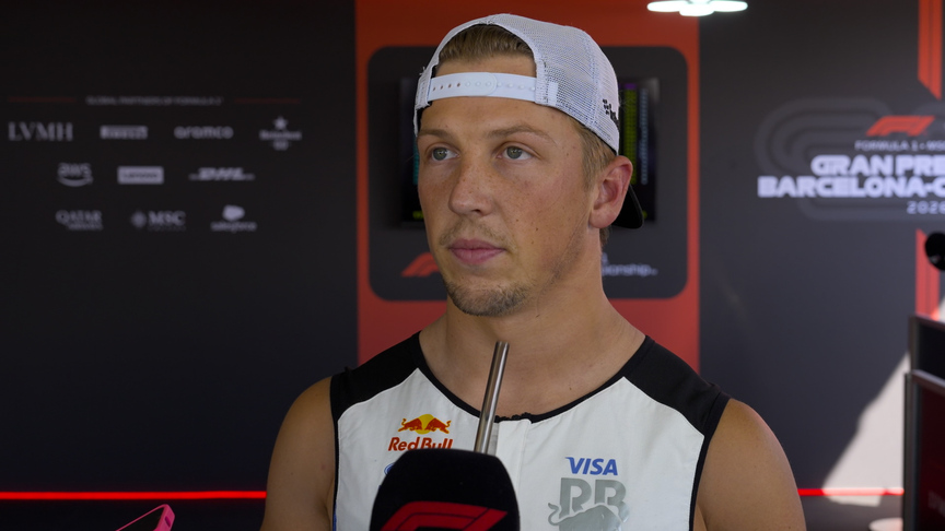 Lawson left ‘very, very happy’ after claiming top 10 grid slot in Barcelona
