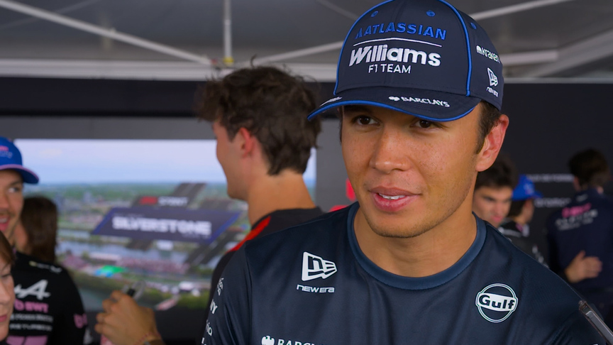 Albon explains his approach to the Sprint after missing mileage on Friday