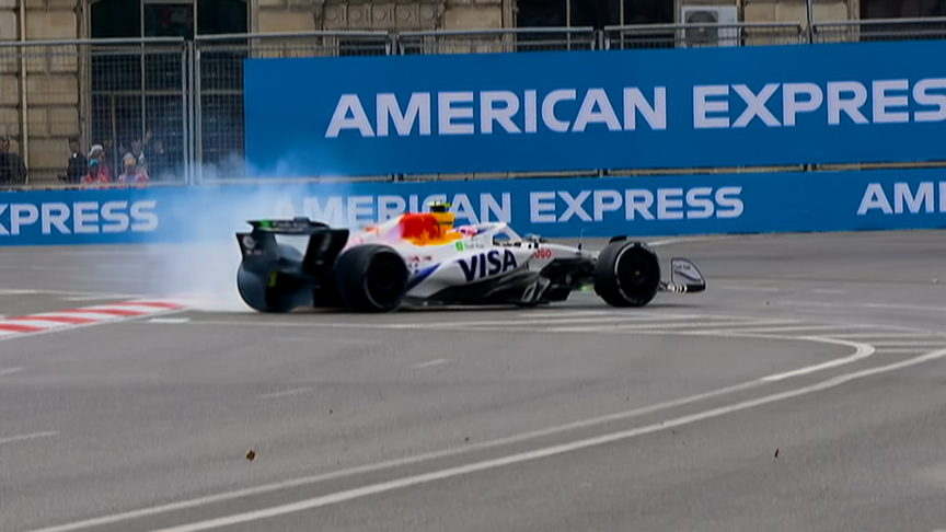 2025 Azerbaijan GP FP3: Lawson spins in final practice