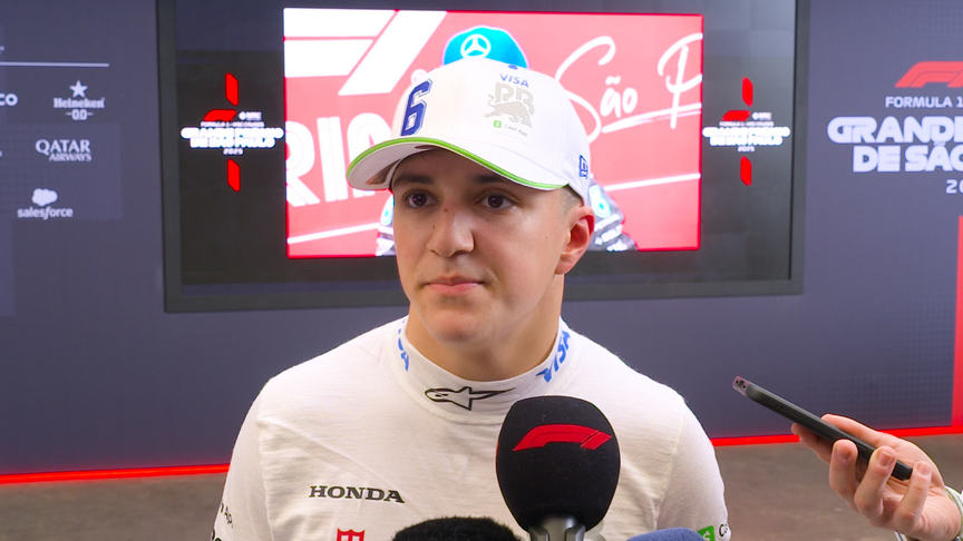 Hadjar laments ‘very poor start’ after finishing outside the points in the Sprint