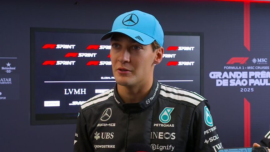 Russell satisfied with ‘very good race for us as a team’ after P3 in the Sprint