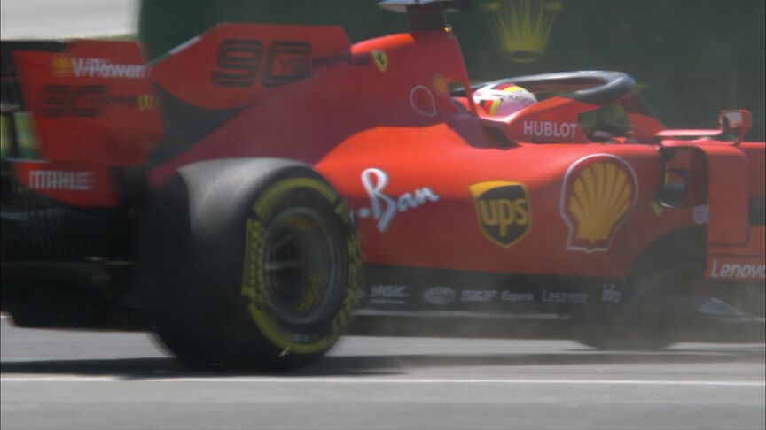 FP1: Vettel goes spinning off at Montreal hairpin