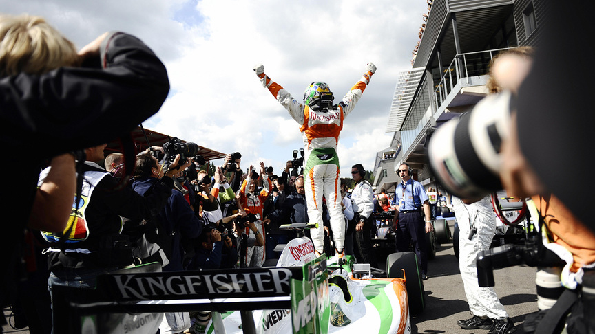 Mega Quali Laps: Giancarlo Fisichella's lap at Belgium 2009